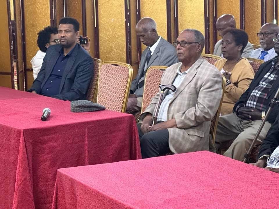 Participants listening together at a fellowship gathering.